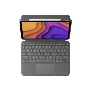 Logitech Folio Touch Gris Smart Connector AZERTY Francés