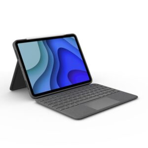 Logitech Folio Touch Gris Smart Connector QWERTY Inglés internacional