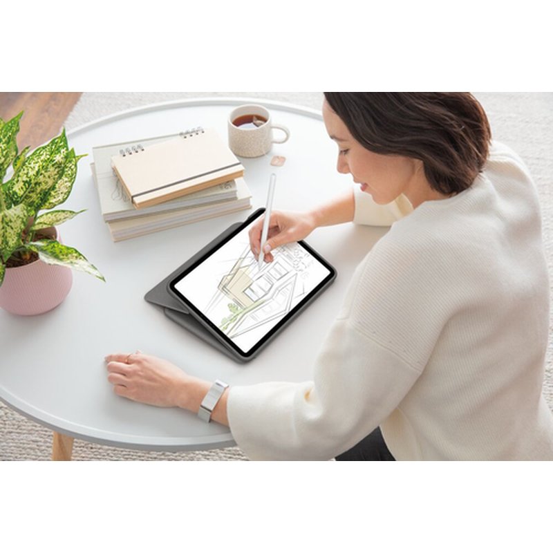 Logitech Folio Touch Gris Smart Connector QWERTY Inglés internacional - Imagen 10