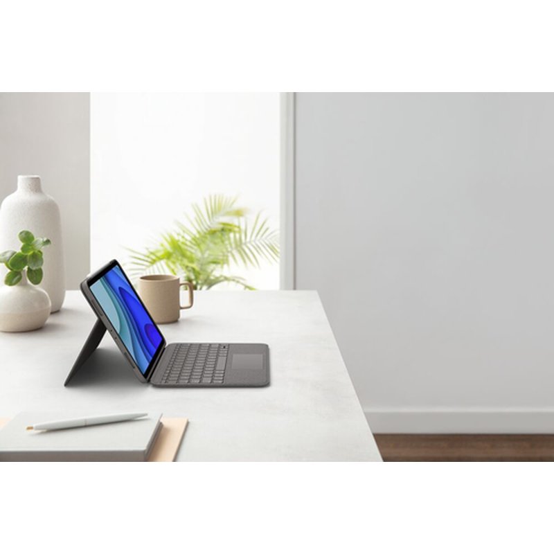 Logitech Folio Touch Gris Smart Connector QWERTY Inglés internacional - Imagen 8