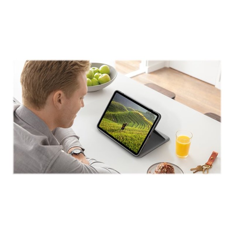 Logitech Folio Touch Gris Smart Connector QWERTY Inglés internacional Logitech Folio Touch Gris Smart Connector QWERTY Inglés internacional - Imagen 10