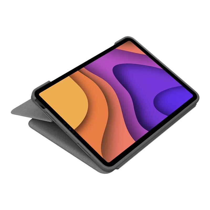 Logitech Folio Touch Gris Smart Connector QWERTY Inglés internacional Logitech Folio Touch Gris Smart Connector QWERTY Inglés internacional - Imagen 7