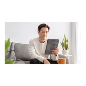 Logitech Folio Touch Gris Smart Connector QWERTZ Alemán Logitech Folio Touch Gris Smart Connector QWERTZ Alemán