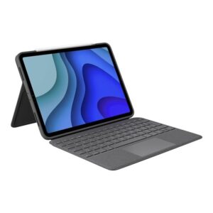 Logitech Folio Touch Gris Smart Connector QWERTZ Alemán Logitech Folio Touch Gris Smart Connector QWERTZ Alemán