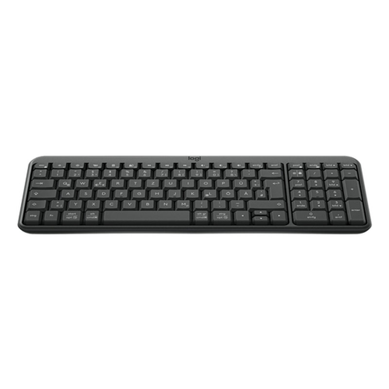 Logitech K250 Compact Bluetooth teclado Universal RF Wireless + Bluetooth QWERTZ Alemán Grafito - Imagen 2