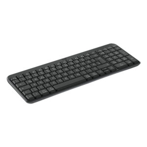 Logitech K250 Compact Bluetooth teclado Universal RF Wireless + Bluetooth QWERTZ Alemán Grafito
