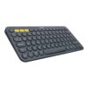 Logitech K380 Multi-Device teclado Bluetooth AZERTY Francés Gris