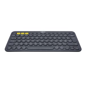 Logitech K380 Multi-Device teclado Bluetooth AZERTY Francés Gris