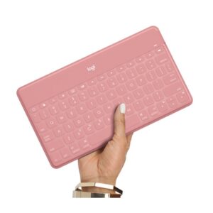 Logitech Keys-To-Go Rosa Bluetooth Francés