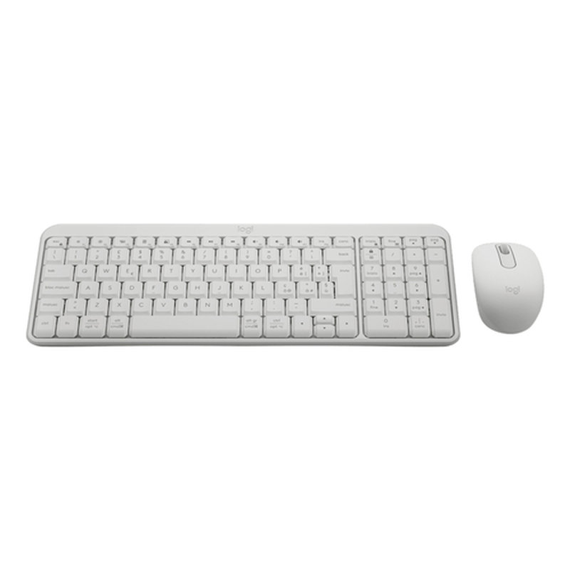Logitech MK250 Compact Bluetooth Wireless Combo teclado Ratón incluido Universal RF Wireless + Bluetooth Italiano Blanco - Imagen 2