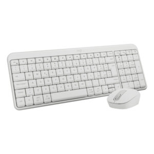 Logitech MK250 Compact Bluetooth Wireless Combo teclado Ratón incluido Universal RF Wireless + Bluetooth Italiano Blanco