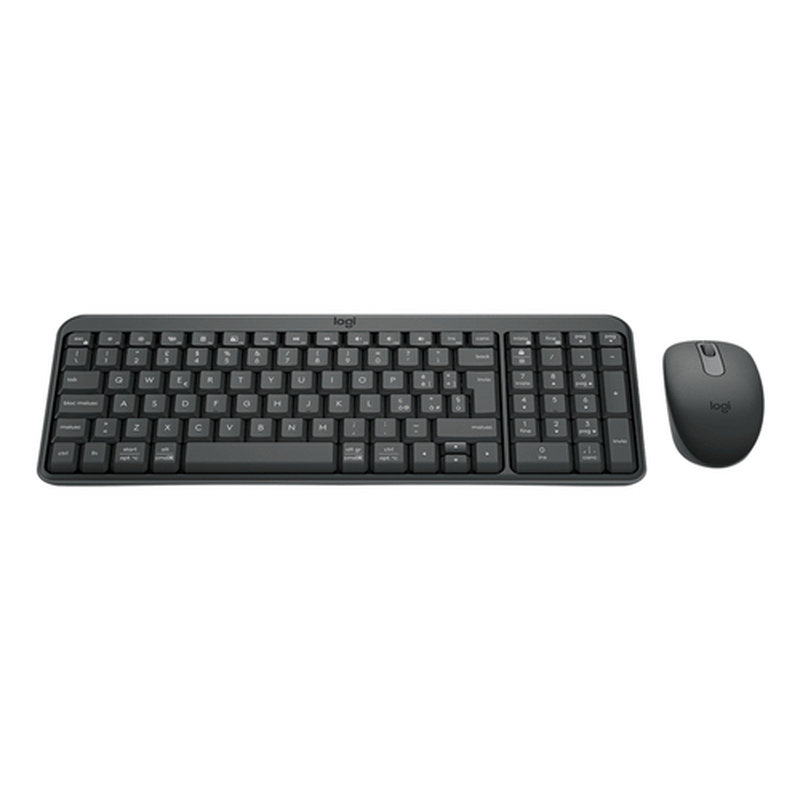 Logitech MK250 Compact Bluetooth Wireless Combo teclado Ratón incluido Universal RF Wireless + Bluetooth Italiano Grafito - Imagen 2