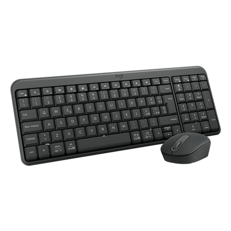 Logitech MK250 Compact Bluetooth Wireless Combo teclado Ratón incluido Universal RF Wireless + Bluetooth Italiano Grafito - Imagen 3
