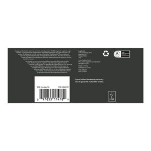 Logitech MX Master 3S ratón mano derecha RF Wireless + Bluetooth Laser 8000 DPI