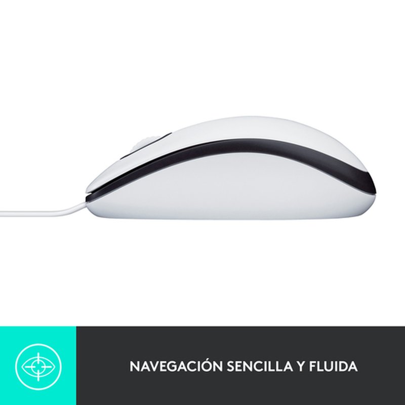Logitech Mouse M100 ratón Ambidextro USB tipo A Óptico 1000 DPI - Imagen 11