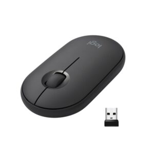 Logitech Pebble M350 ratón Ambidextro RF Wireless + Bluetooth Óptico 1000 DPI