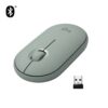 Logitech Pebble M350 ratón Ambidextro RF Wireless + Bluetooth Óptico 1000 DPI