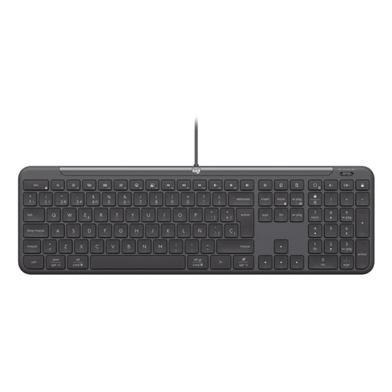 Logitech Signature Slim Wired Combo MK620 for Business teclado Ratón incluido Hogar / Oficina USB QWERTY Portugués Grafito - Imagen 4