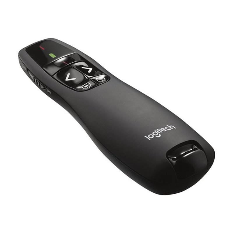 Logitech Wireless Presenter R400 apuntador inalámbricos RF Negro - Imagen 2
