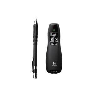 Logitech Wireless Presenter R400 apuntador inalámbricos RF Negro