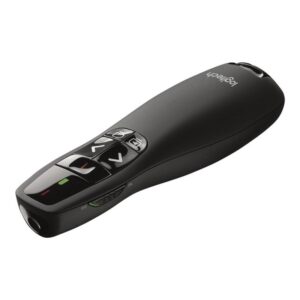Logitech Wireless Presenter R400 apuntador inalámbricos RF Negro