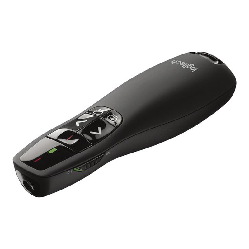 Logitech Wireless Presenter R400 apuntador inalámbricos RF Negro - Imagen 5