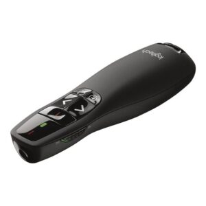 Logitech Wireless Presenter R400 apuntador inalámbricos RF Negro