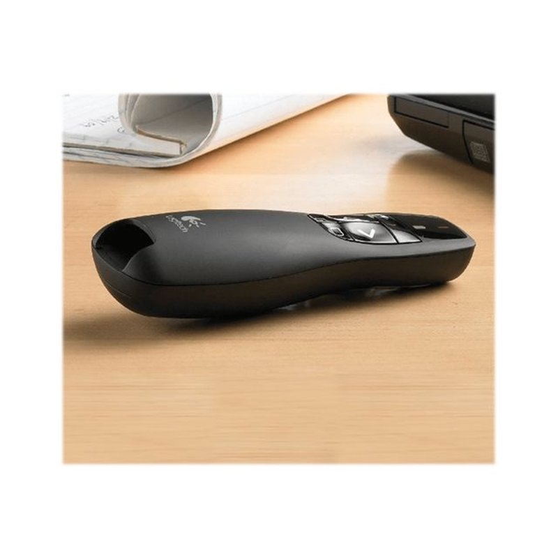 Logitech Wireless Presenter R400 apuntador inalámbricos RF Negro - Imagen 9