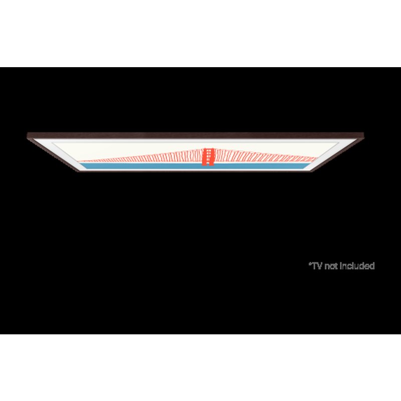 MARCO TV SAMSUNG 43" MONTURA, MARRON, PLASTICO, 109,2 CM - Imagen 4