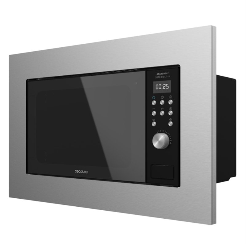 MICROONDAS CECOTEC GRANDHEAT 2000 BUILT-IN STEELBLACK MICROONDAS CECOTEC GRANDHEAT 2000 BUILT-IN STEELBLACK