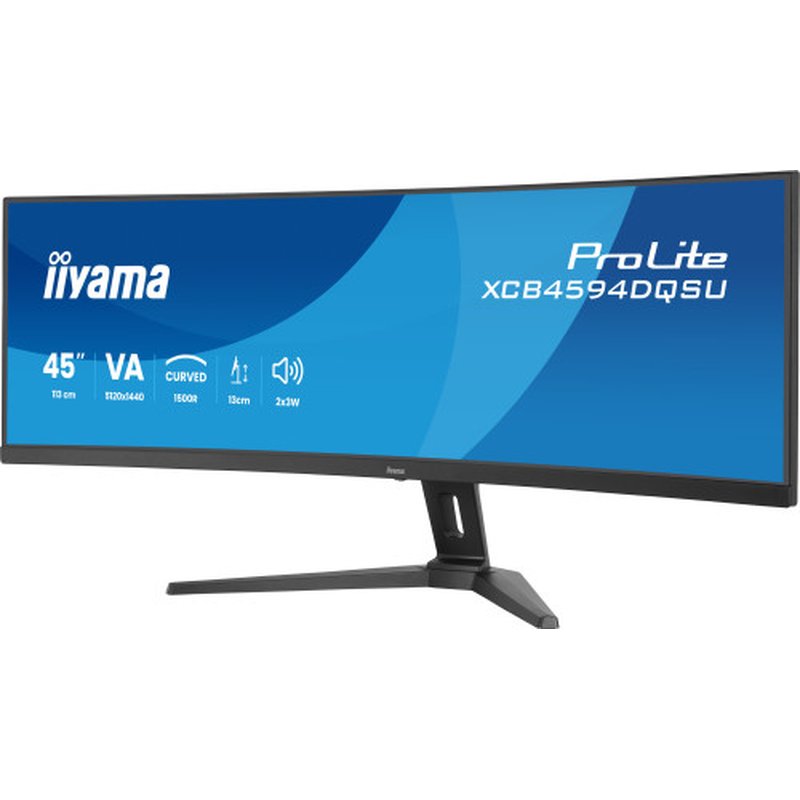 MONITOR IIYAMA PANTALLA CURVA PARA PC 113 CM (45") 5120 X 1440 PIXELES DUAL QHD LED PANEL VA USB-C HDMI DISPLAYPORT - Imagen 4