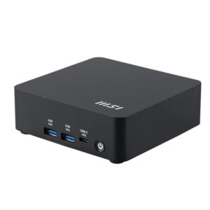 MSI Cubi NUC AI 1UMG-033ES Intel Core Ultra 5 125H 8 GB DDR5-SDRAM 512 GB SSD Windows 11 Pro Mini PC Negro