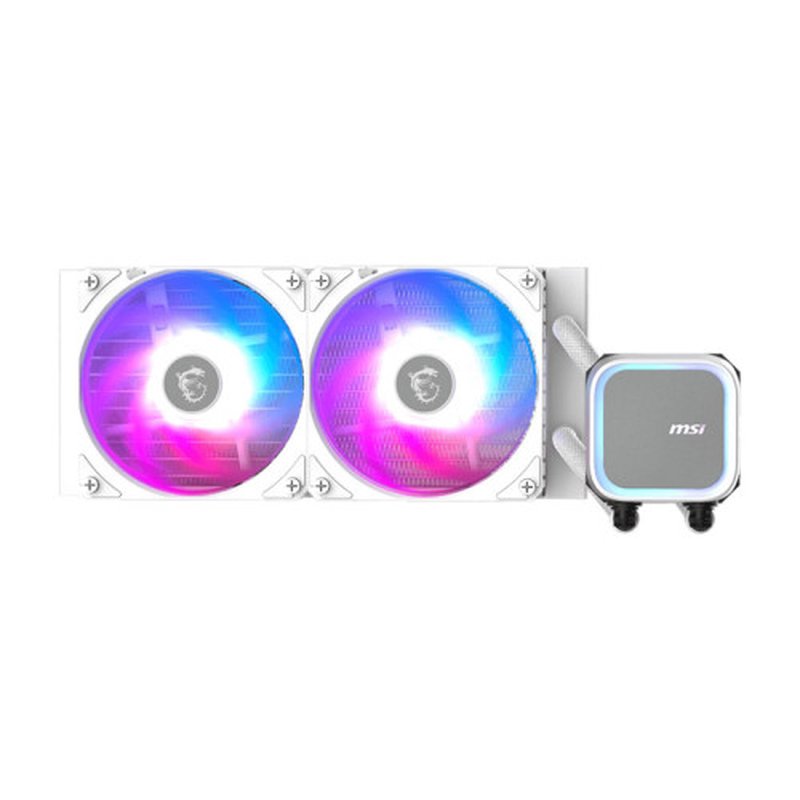 MSI MAG CORELIQUID A13 240 WHITE sistema de refrigeración para ordenador Placa base, Procesador Sistema de refrigeración líquida todo en uno 12 cm Blanco 1 pieza(s) - Imagen 2