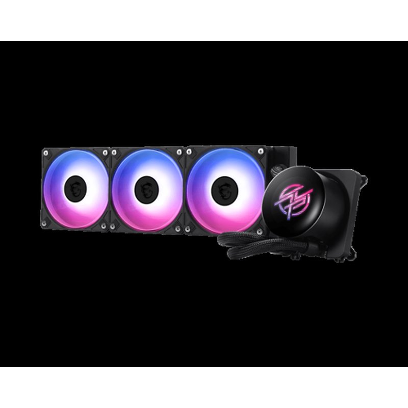 MSI MPG CORELIQUID P13 sistema de refrigeración para ordenador Procesador Sistema de refrigeración líquida todo en uno 12 cm Negro 1 pieza(s) MSI MPG CORELIQUID P13 sistema de refrigeración para ordenador Procesador Sistema de refrigeración líquida todo en uno 12 cm Negro 1 pieza(s)