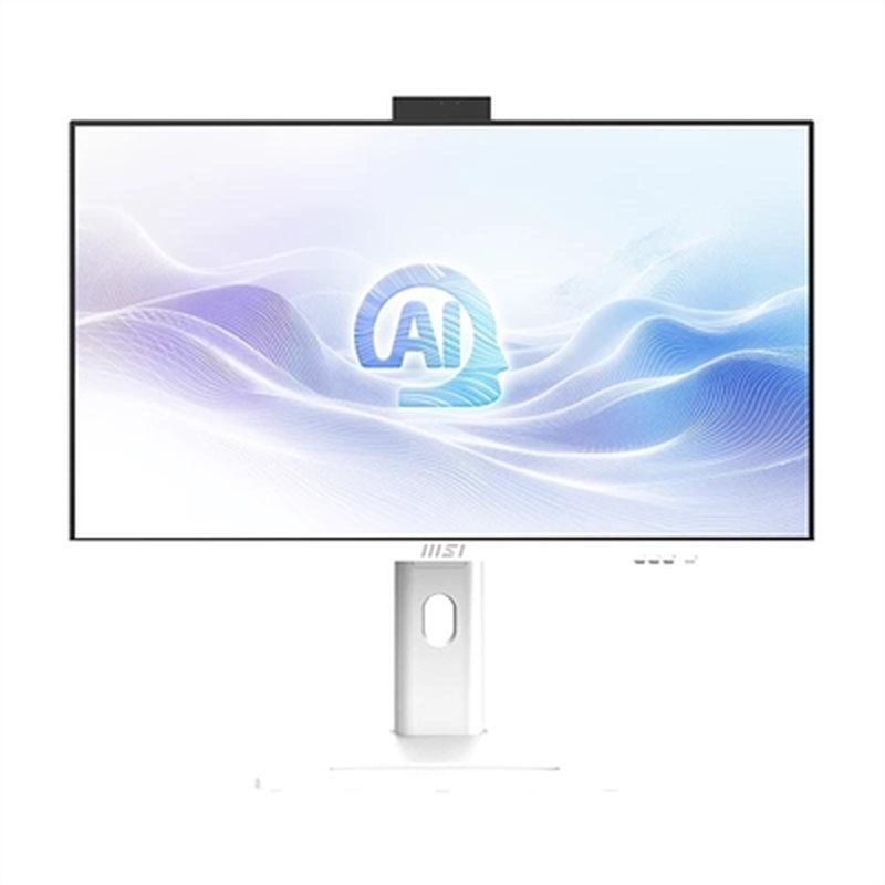 MSI Modern AM273QP AI 1UM-246ES Intel Core Ultra 7 155H 68,6 cm (27") 2560 x 1440 Pixeles PC todo en uno 32 GB DDR5-SDRAM 1 TB SSD Windows 11 Pro Wi-Fi 6E (802.11ax) Blanco