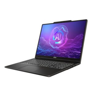 Alternative view of MSI VenturePro 16 A2RWFG-046ES Intel Core 7 240H Netbook 40,6 cm (16") 2K 32 GB DDR5-SDRAM 1 TB SSD NVIDIA GeForce RTX 5060 Wi-Fi 6E (802.11ax) Windows 11 Home Gris