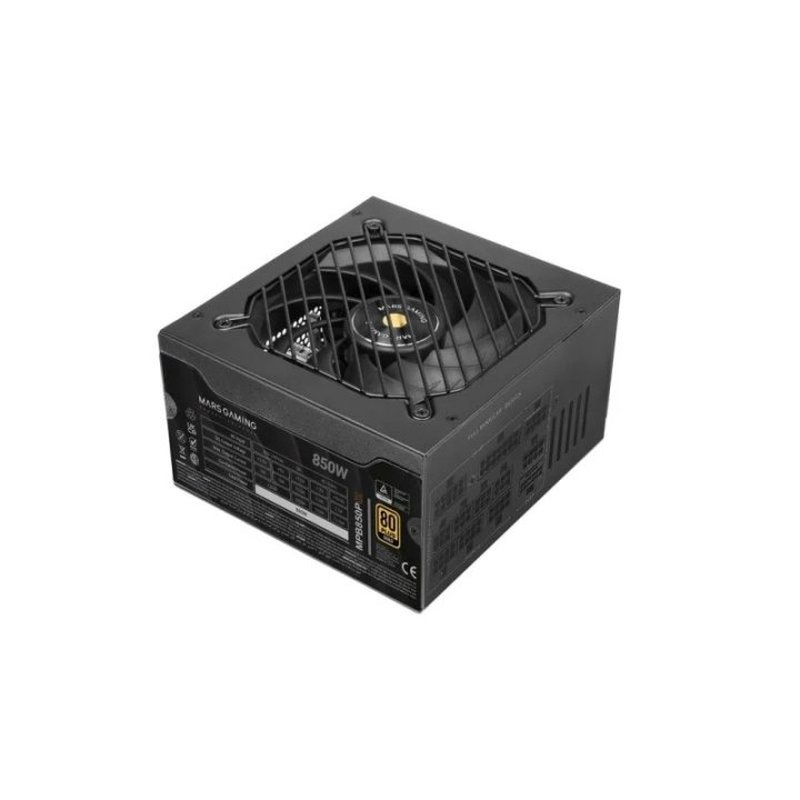 Mars Gaming MPB850PSI unidad de fuente de alimentación 850 W 24-pin ATX ATX Negro Mars Gaming MPB850PSI unidad de fuente de alimentación 850 W 24-pin ATX ATX Negro