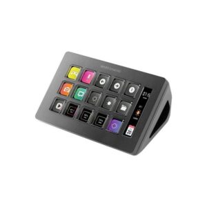 Mars Gaming MSD-ONE, Control Deck Slim, 15 Teclas LCD Personalizables, Pantalla LCD Ampliada, Software de Control y Plug-ins, Control Deck Compacto con Diseño Slim Ergonómico, Windows y MacOS, Negro