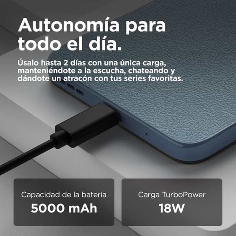 Motorola moto g05 16,9 cm (6.67") SIM doble Android 15 4G USB Tipo C 4 GB 128 GB 5200 mAh Verde - Imagen 10