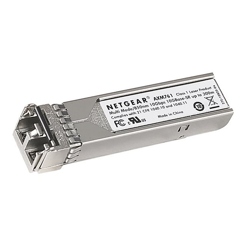 NETGEAR 10 Gigabit SR SFP+ Module red modulo transceptor 10000 Mbit/s