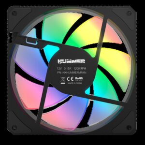 NOX HUMMER M-FAN ARGB 120MM ESPEJO INFINITO