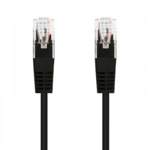 Alternative view of Nanocable 10.20.0401-BK cable de red Negro 1 m Cat6e U/UTP (UTP)