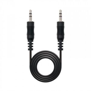 Nanocable 10.24.0105 cable de audio 5 m 3,5mm Negro