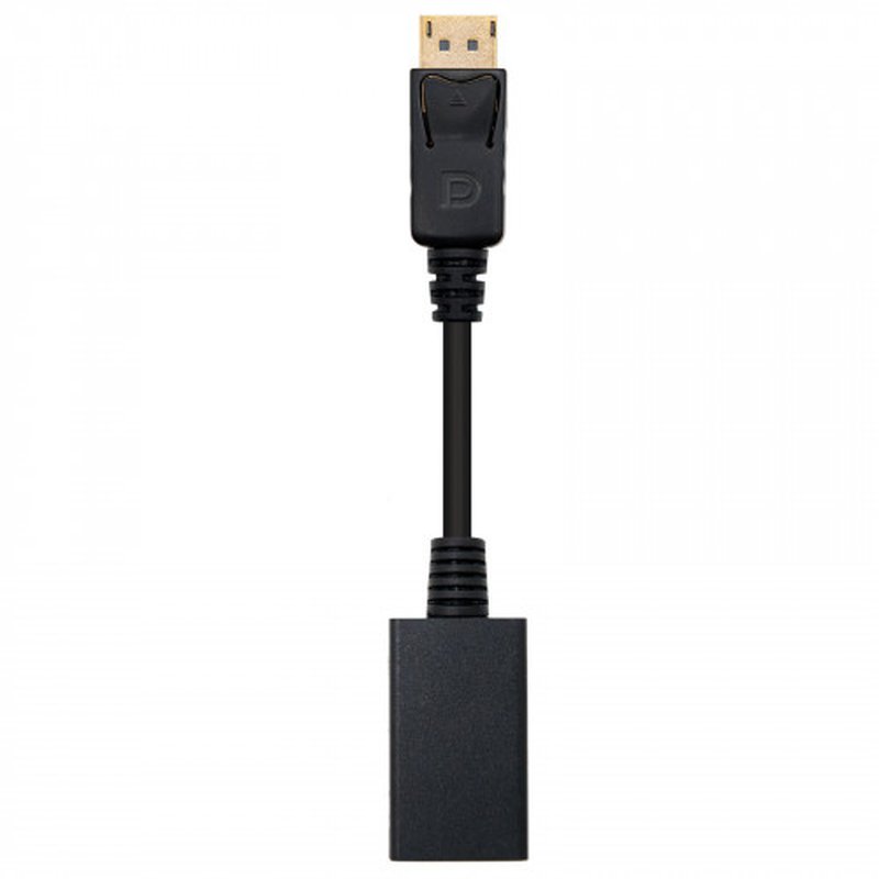 Nanocable CONVERSOR DISPLAYPORT A HDMI DP/M-HDMI/H NEGRO 15 CM Nanocable CONVERSOR DISPLAYPORT A HDMI DP/M-HDMI/H NEGRO 15 CM
