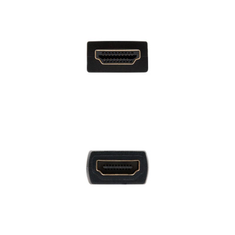 Nanocable Cable HDMI 2.0 Prolongador A/M-A/H, Negro, 1 m - Imagen 3