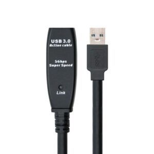 Alternative view of Nanocable Cable USB 3.0 prolongador con amplificador, tipo A/M-A/H, 10m