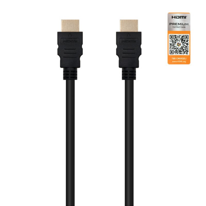 Nanocable HDMI V2.0, 3m cable HDMI HDMI tipo A (Estándar) Negro - Imagen 2