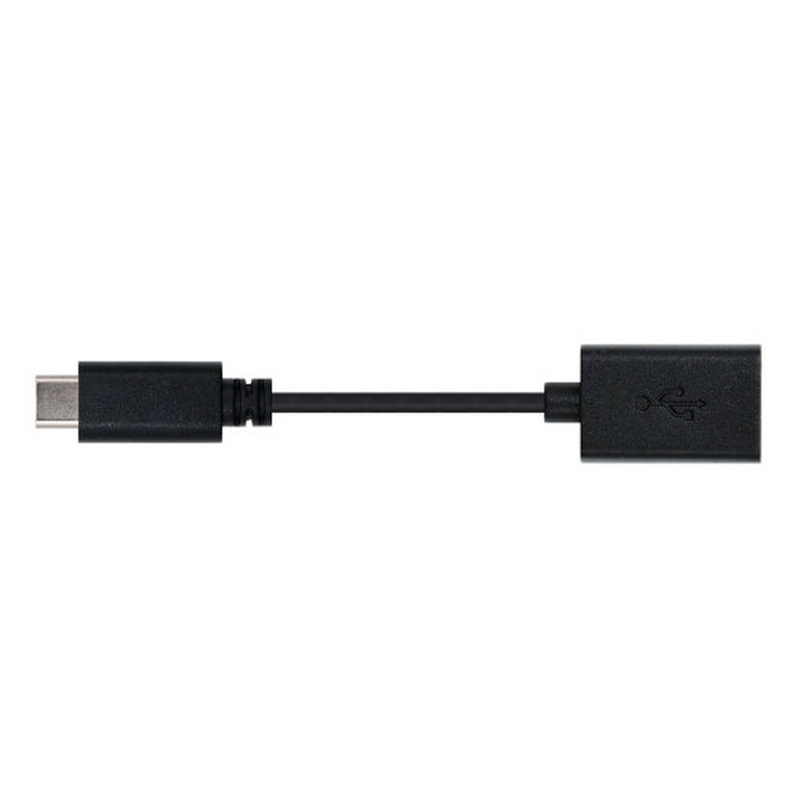 Nanocable USB 2.0, 0.15m cable USB 0,15 m USB C USB A Negro - Imagen 3