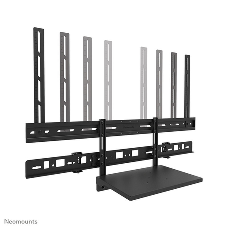 Neomounts AV60-500BL Kit compuesto por barra de videoconferencia y soporte para ordenador portátil 43-110" - VESA - máx 8 kg - universal - Imagen 10