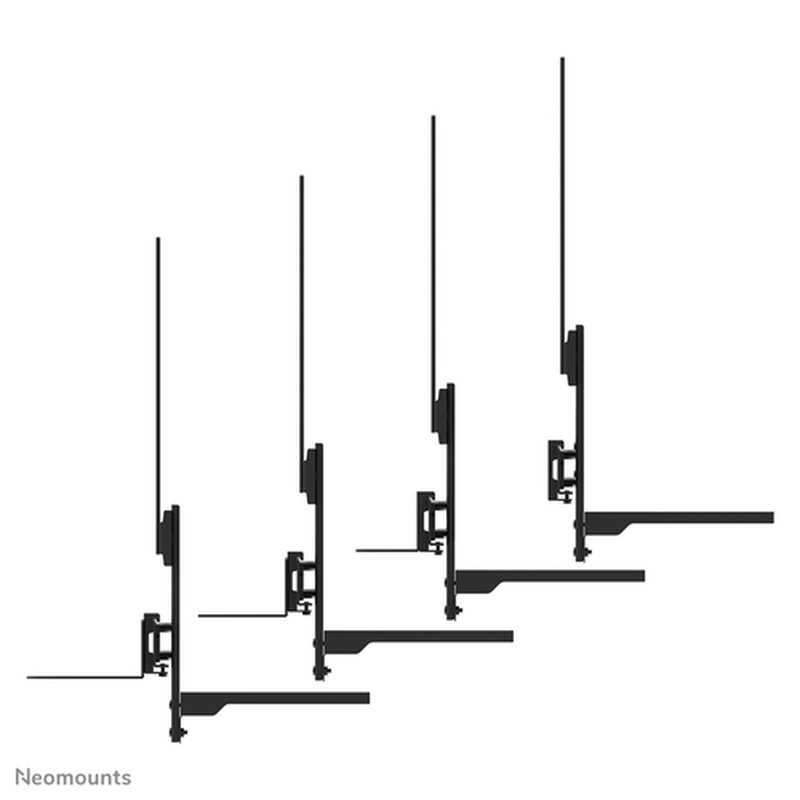 Neomounts AV60-500BL Kit compuesto por barra de videoconferencia y soporte para ordenador portátil 43-110" - VESA - máx 8 kg - universal - Imagen 12